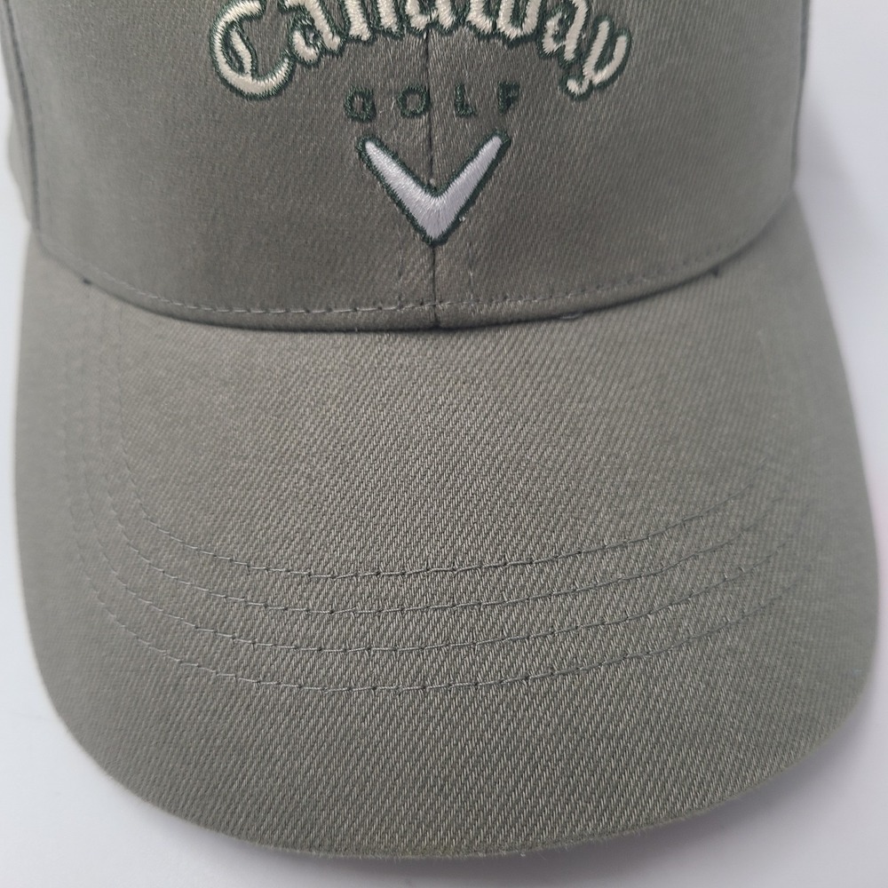 Callaway Golf Hat Fitted (Seems S-M) Green Big‎ Bertha Cotton Blend Casual Men - Picture 3 of 14